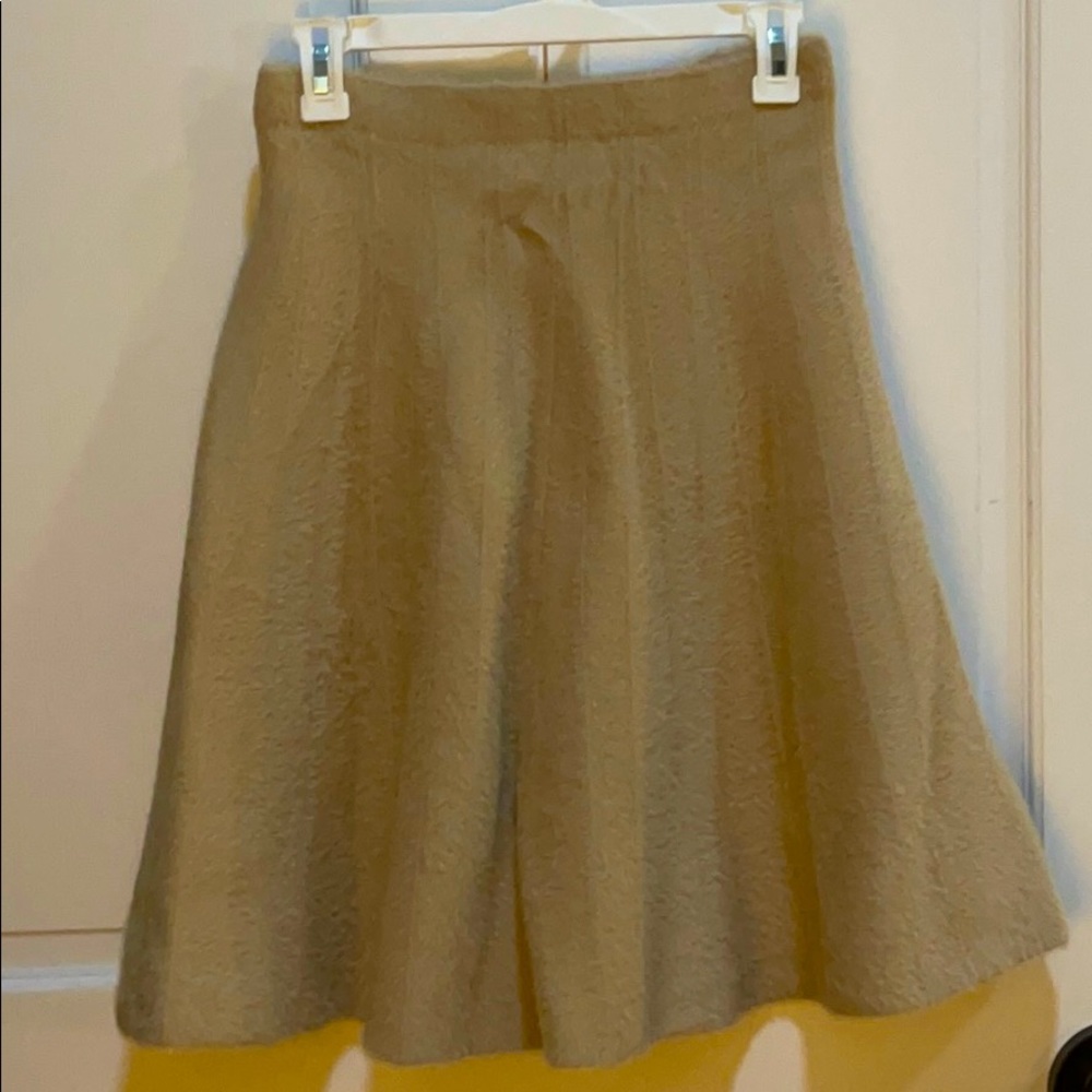 Tan skirt Vila Milano
